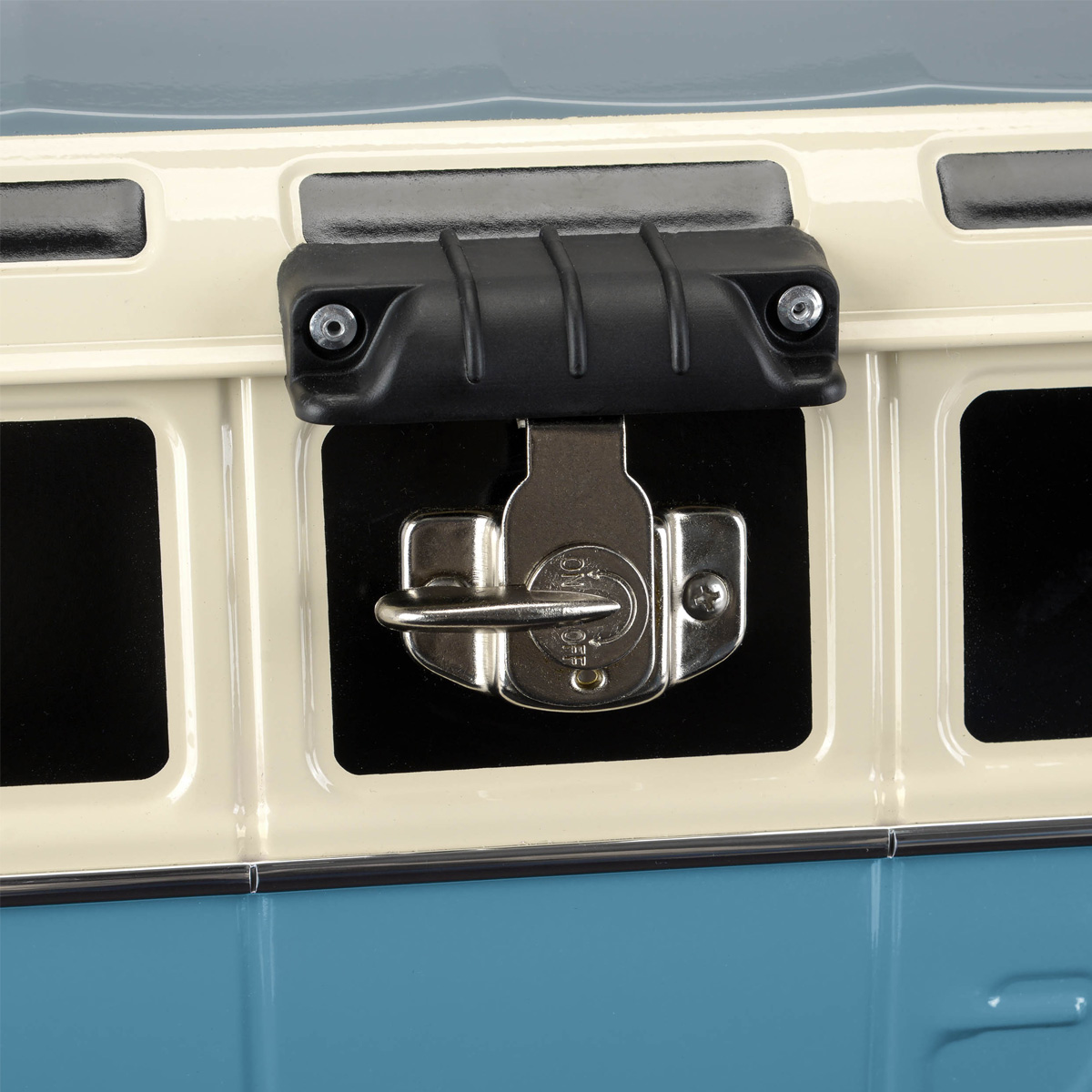 VW Collection - VW T1 Bus - fahrbare Kühlbox - 30 Liter - blau