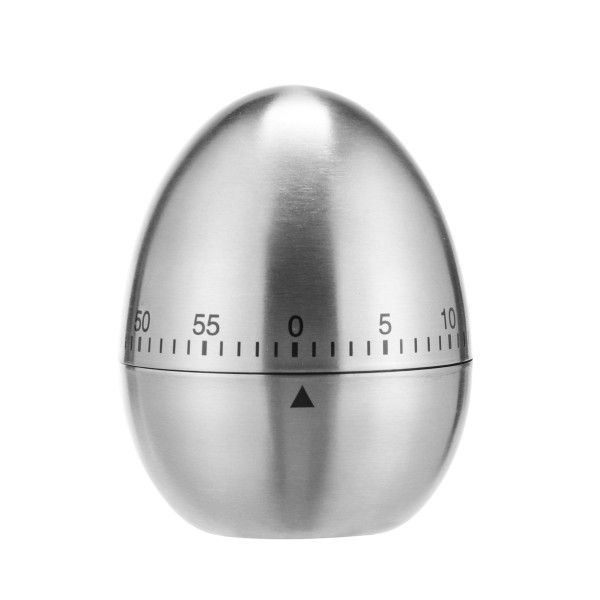 Kurzzeitmesser - Edelstahl - 60 Minuten Timer - H: 7,5cm