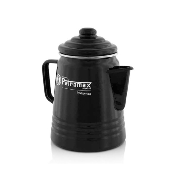 Petromax Perkolator per-9-s - Kaffee Tee Kanne - 1,3l - schwarz