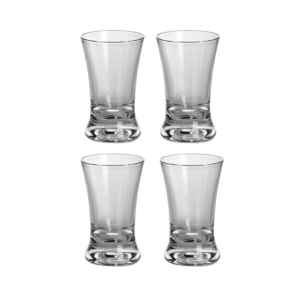 4 x Schnapsglas aus bruchfestem Polycarbonat - 40ml