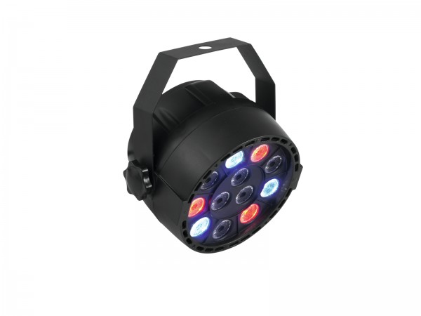 PARty Spot 12x1W RGBW - Partyscheinwerfer mit 4 Farben - Automatik-, Musik- oder DMX-Steuerung
