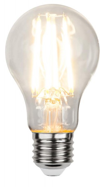 LED Tropfenlampe FILA A60 - E27 - 7,5W - WW 2700K - 1000lm - klar