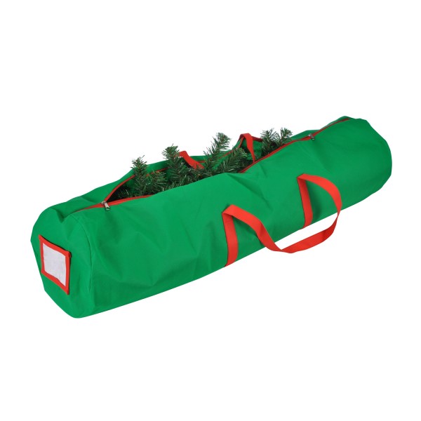 Weihnachtsbaum Aufbewahrungstasche - für 1,2m - 1,5m Bäume - grün/rot