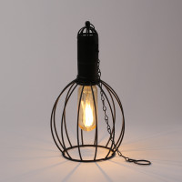 Vorschau: LED Solar Hängeleuchte rund - Laterne - warmweiße LED - H: 22cm - Dämmerungssensor - schwarz Vorschau: LED Solar Hängeleuchte rund - Laterne - warmweiße LED - H: 22cm - Dämmerungssensor - schwarz