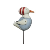 Vorschau: Gartenstecker Möwe Molly - Beetstecker - Gartendeko - H: 75cm - für Außen - weiß/rot Vorschau: Gartenstecker Möwe Molly - Beetstecker - Gartendeko - H: 75cm - für Außen - weiß/rot