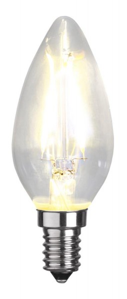 LED Kerzenlampe FILA C35 - E14 - 2W - warmweiss 2700K - 150lm - klar