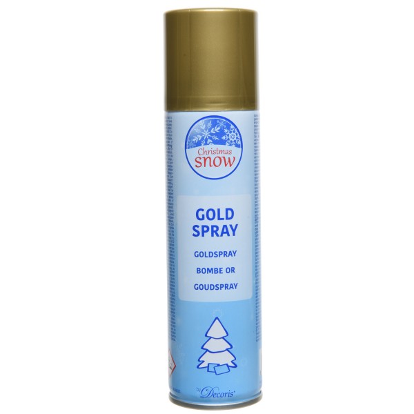 Goldspray - Dekospray - 150ml - H: 17,8cm - gold