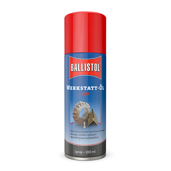 BALLISTOL Multi-Werkstattöl 200ml - Schutz, Pflege, Korrosionsschutz etc.