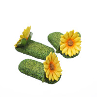 Vorschau: Blumentopffüße gelbe Blumen - Pflanzkübel Untersetzer - Kübelfüße - Polyresin - 3er Set Vorschau: Blumentopffüße gelbe Blumen - Pflanzkübel Untersetzer - Kübelfüße - Polyresin - 3er Set