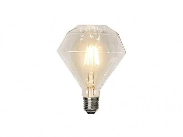 Leuchtmittel LED | Filament | Diamant | ?11,5cm x ?13,2cm | 3,2W | E27 | 2700K | 320 Lumen | Dimmbar