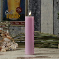 Vorschau: LED Stumpenkerze MIA - Echtwachs - realistische 3D Flamme - H: 20cm - D: 5cm - lavendel Vorschau: LED Stumpenkerze MIA - Echtwachs - realistische 3D Flamme - H: 20cm - D: 5cm - lavendel