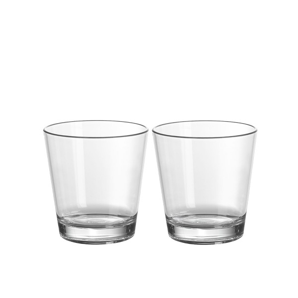 2 x Saftglas aus bruchfestem Polycarbonat - 250ml