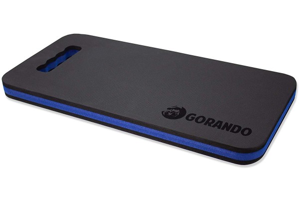 GORANDO® Premium EVA Kniekissen - blau - für Garten, Haus und Werkstatt, Kniepad