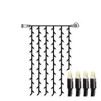 System 24 LED Lichtervorhang - 1x2m - 98 warmweiße LED - koppelbar - ohne Trafo System 24 LED Lichtervorhang - 1x2m - 98 warmweiße LED - koppelbar - ohne Trafo