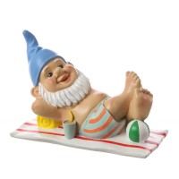 Vorschau: Gartenzwerg BERT - Dekofigur liegend auf Strandtuch - Polyresin - H: 17,5cm - bunt Vorschau: Gartenzwerg BERT - Dekofigur liegend auf Strandtuch - Polyresin - H: 17,5cm - bunt