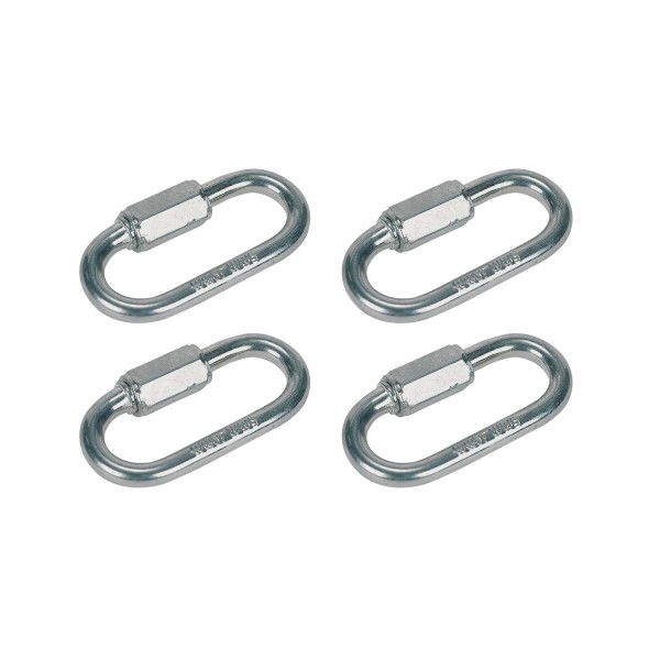 Kettenglied 5mm, 90kg, DIN 56926 A90 (4er SET) 29x23mm