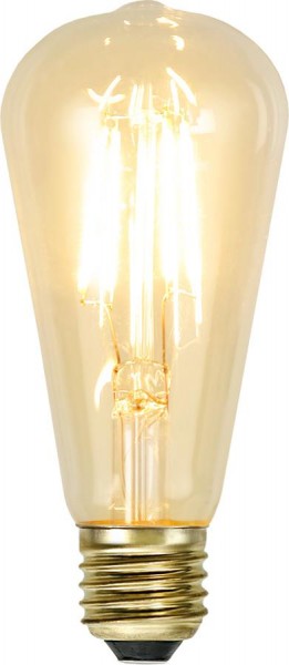 LED Leuchtmittel GLOW - ST58 - E27 - 1,5W - warmweiss 2100K - 140lm - dimmbar