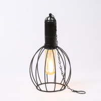 Vorschau: LED Solar Hängeleuchte rund - Laterne - warmweiße LED - H: 22cm - Dämmerungssensor - schwarz Vorschau: LED Solar Hängeleuchte rund - Laterne - warmweiße LED - H: 22cm - Dämmerungssensor - schwarz