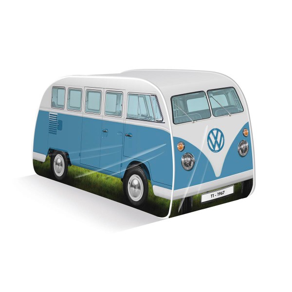 VW Collection - VW T1 Bus - Kinder Pop up Spielzelt - blau