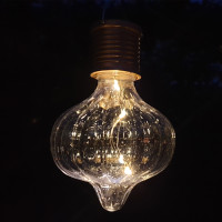 Vorschau: LED Solar Glühbirnen GLOW - Kugelleuchte - warmweiße LED Drahtlichterkette - H: 11,7cm - klar - 4St. Vorschau: LED Solar Glühbirnen GLOW - Kugelleuchte - warmweiße LED Drahtlichterkette - H: 11,7cm - klar - 4St.