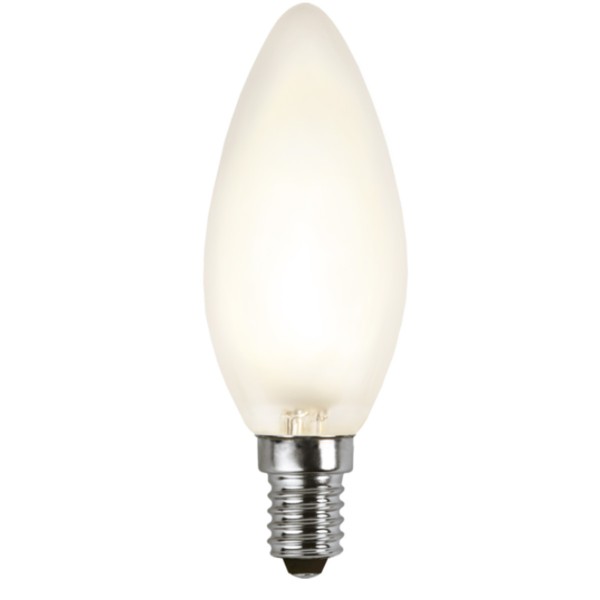 LED Kerzenlampe FILA C35 - E14 - 4W - WW 2700K - 320lm - gefrostet - dimmbar