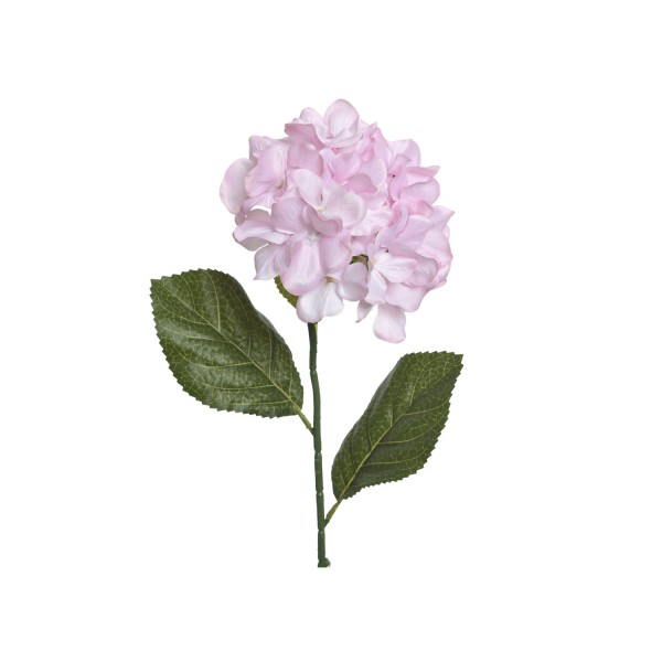 Hortensie - Stielblume - Kunstblume - H: 66cm - rosa
