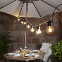 System 24 | Lichterkette für 24V E27 Leuchtmittel | 4m | koppelbar | exkl. Trafo | ohne Leuchtmittel System 24 | Lichterkette für 24V E27 Leuchtmittel | 4m | koppelbar | exkl. Trafo | ohne Leuchtmittel