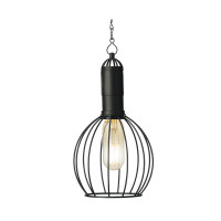 Vorschau: LED Solar Hängeleuchte rund - Laterne - warmweiße LED - H: 22cm - Dämmerungssensor - schwarz Vorschau: LED Solar Hängeleuchte rund - Laterne - warmweiße LED - H: 22cm - Dämmerungssensor - schwarz