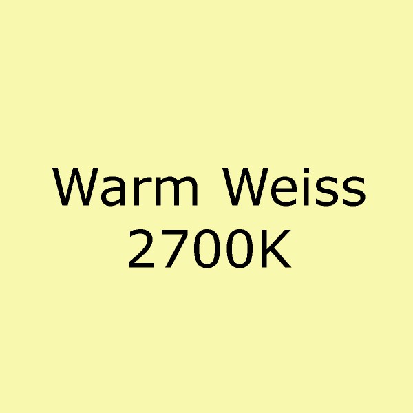 LED Spot MR16 GU10, warmweiß, 2700K, 60° NICHIA-LEDs - 3W