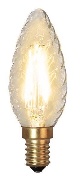 LED Kerzenlampe FILA GLOW - TC35 - E14 - 1,5W - warmweiss 2100K - 120lm - klar