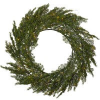 Vorschau: LED Tannenkranz THUJA - 80 warmweiße LED - D: 80cm - Trafo - für Außen - grün Vorschau: LED Tannenkranz THUJA - 80 warmweiße LED - D: 80cm - Trafo - für Außen - grün